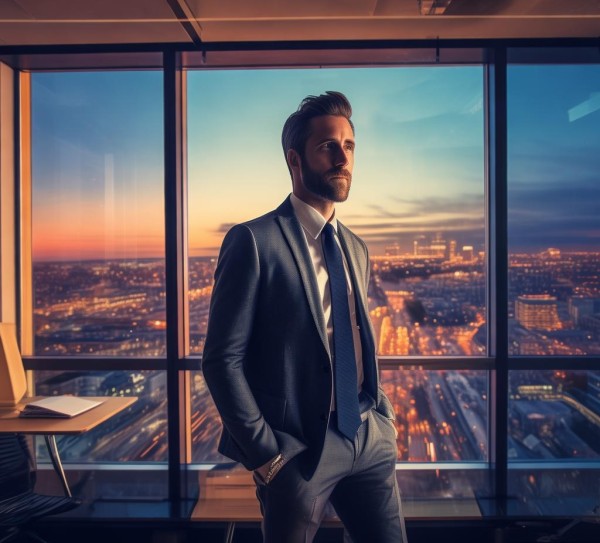 商务男动态壁纸图片，开启你的美好生活