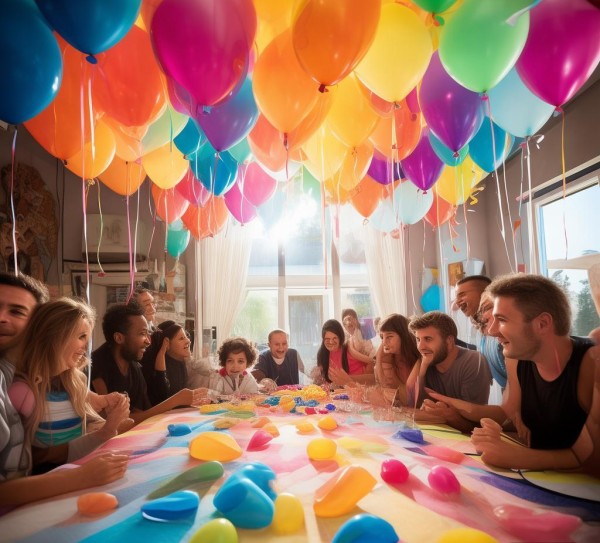 生日气球展，传承记忆，欢乐共享